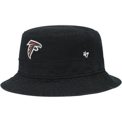Atlanta Falcons '47 Primary Bucket Hat - Black - 47 brand