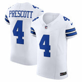 Dak Prescott Dallas Cowboys Vapor F.U.S.E. Elite Jersey - White - Nike