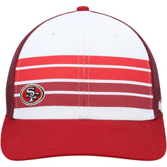 San Francisco 49ers '47 Youth Cove Trucker Snapback Hat - White/Scarlet - 47 brand