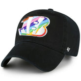 Cincinnati Bengals '47 Team Pride Clean Up Adjustable Hat - Black - 47 brand