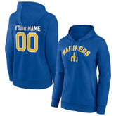 Seattle Mariners Women's Personalized Cooperstown Collection Winning Streak Pullover Hoodie Online
