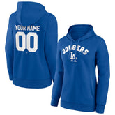 Los Angeles Dodgers Women's Personalized Team Winning Streak Pullover Hoodie for sale
