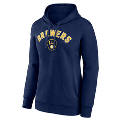 Milwaukee Brewers Women's Personalized Team Winning Streak Pullover Hoodie Online