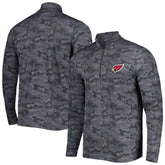 Arizona Cardinals Antigua Brigade Quarter-Zip Sweatshirt - Black - NFL