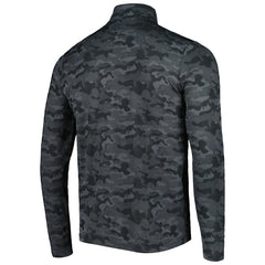 Atlanta Falcons Antigua Brigade Quarter-Zip Sweatshirt - Black - NFL