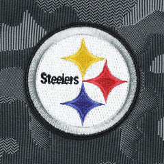 Pittsburgh Steelers Antigua Brigade Quarter-Zip Sweatshirt - Black - NFL