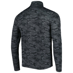 Tampa Bay Buccaneers Antigua Brigade Quarter-Zip Sweatshirt - Black - NFL
