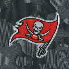 Tampa Bay Buccaneers Antigua Brigade Quarter-Zip Sweatshirt - Black - NFL