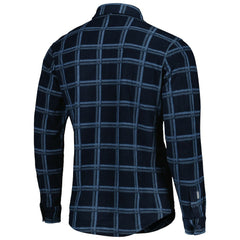 New England Patriots Antigua Industry Flannel Button-Up Shirt Jacket - Navy - NFL