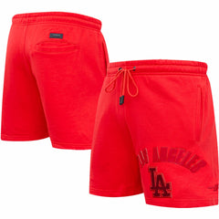 Los Angeles Dodgers Pro Standard Triple Red Classic Shorts Sale