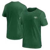New York Jets Sideline Coach Performance T-Shirt - Green - Nike