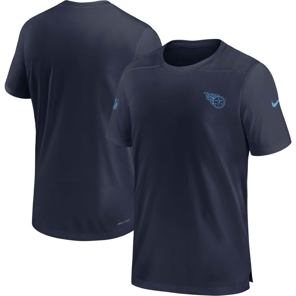 Tennessee Titans Sideline Coach Performance T-Shirt - Navy - Nike