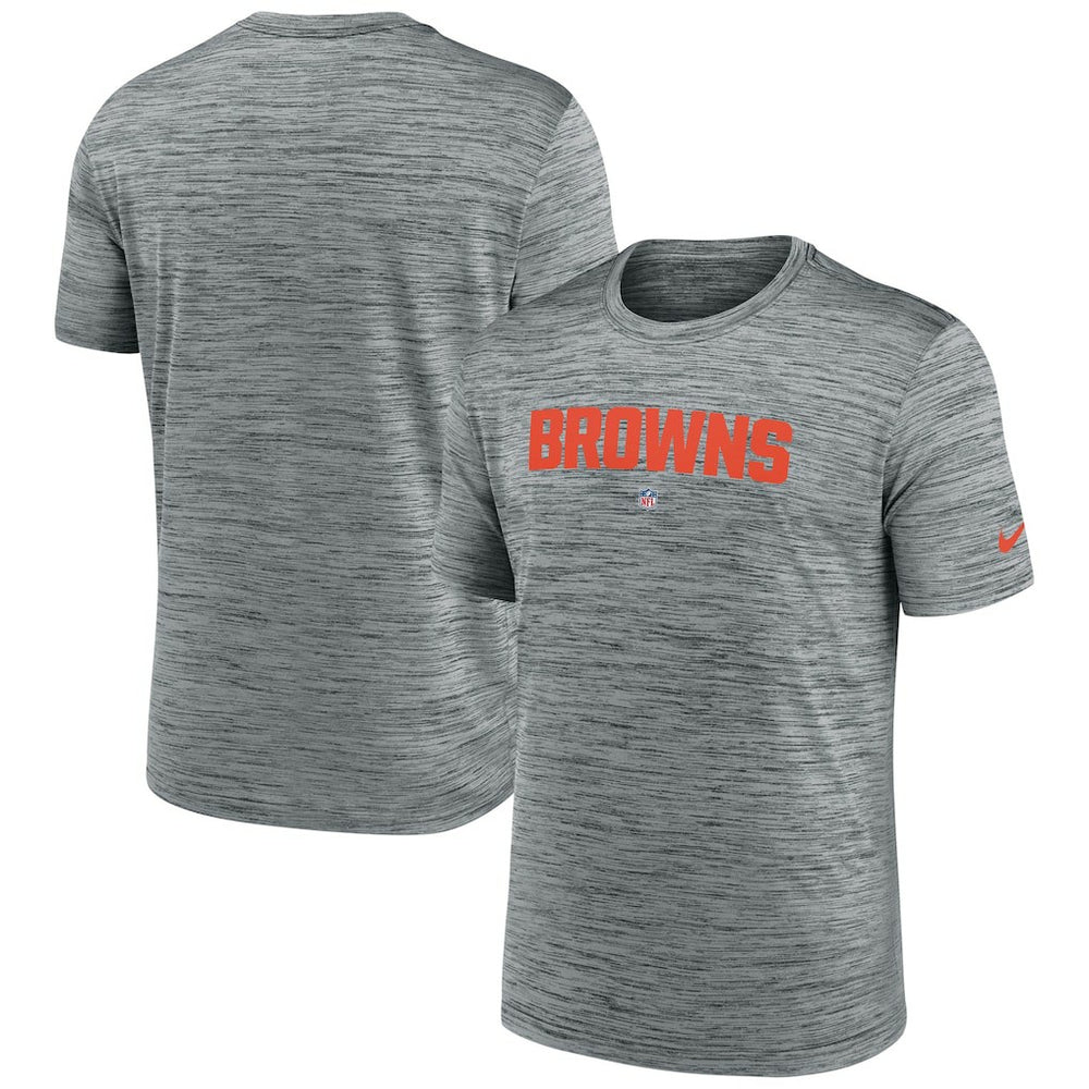 Cleveland Browns Velocity Performance T-Shirt - Gray - Nike