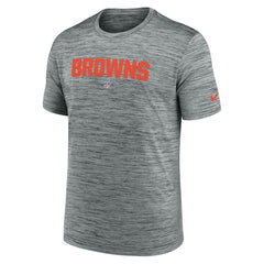 Cleveland Browns Velocity Performance T-Shirt - Gray - Nike