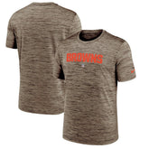 Cleveland Browns Velocity Performance T-Shirt - Brown - Nike
