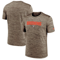 Cleveland Browns Velocity Performance T-Shirt - Brown - Nike