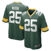 Keisean Nixon Green Bay Packers Game Player Jersey - Green - Nike