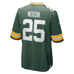 Keisean Nixon Green Bay Packers Game Player Jersey - Green - Nike