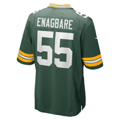 Kingsley Enagbare Green Bay Packers Game Player Jersey - Green - Nike