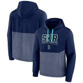 Seattle Kraken Fanatics Successful Tri-Blend Pullover Hoodie - Deep Sea Blue | Fanatics Clearance