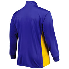 Los Angeles Rams Big & Tall Quarter-Zip Top - Royal - NFL