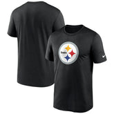 Pittsburgh Steelers Primetime Legend Logo Performance T-Shirt - Black - Nike