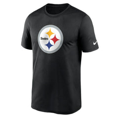 Pittsburgh Steelers Primetime Legend Logo Performance T-Shirt - Black - Nike
