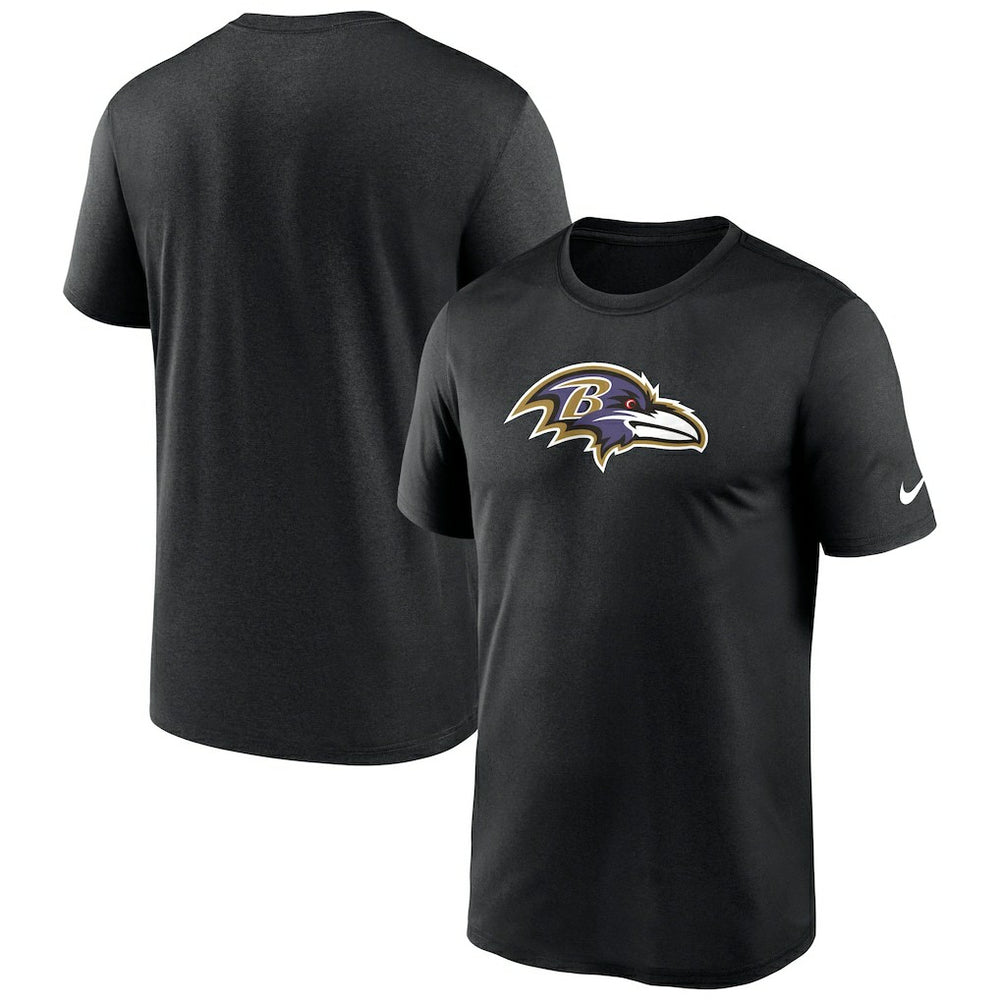 Baltimore Ravens Primetime Legend Logo Performance T-Shirt - Black - Nike