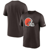 Cleveland Browns Primetime Legend Logo Performance T-Shirt - Brown - Nike
