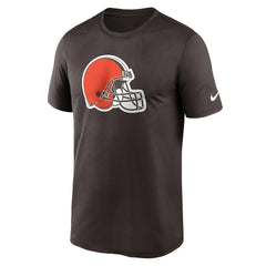 Cleveland Browns Primetime Legend Logo Performance T-Shirt - Brown - Nike