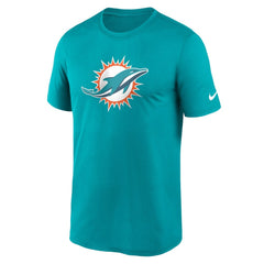 Miami Dolphins Primetime Legend Logo Performance T-Shirt - Aqua - Nike