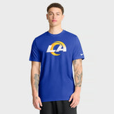 Los Angeles Rams Primetime Legend Logo Performance T-Shirt - Royal - Nike