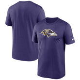 Baltimore Ravens Primetime Legend Logo Performance T-Shirt - Purple - Nike