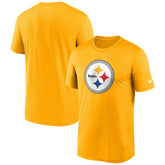 Pittsburgh Steelers Primetime Legend Logo Performance T-Shirt - Gold - Nike