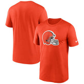 Cleveland Browns Primetime Legend Logo Performance T-Shirt - Orange - Nike