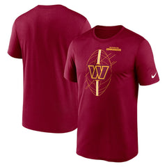 Washington Commanders Legend Icon Performance T-Shirt - Burgundy - Nike