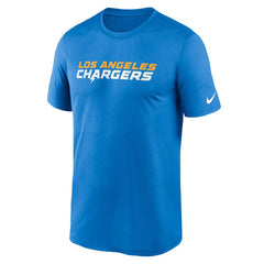 Los Angeles Chargers Legend Wordmark Performance T-Shirt - Powder Blue - Nike