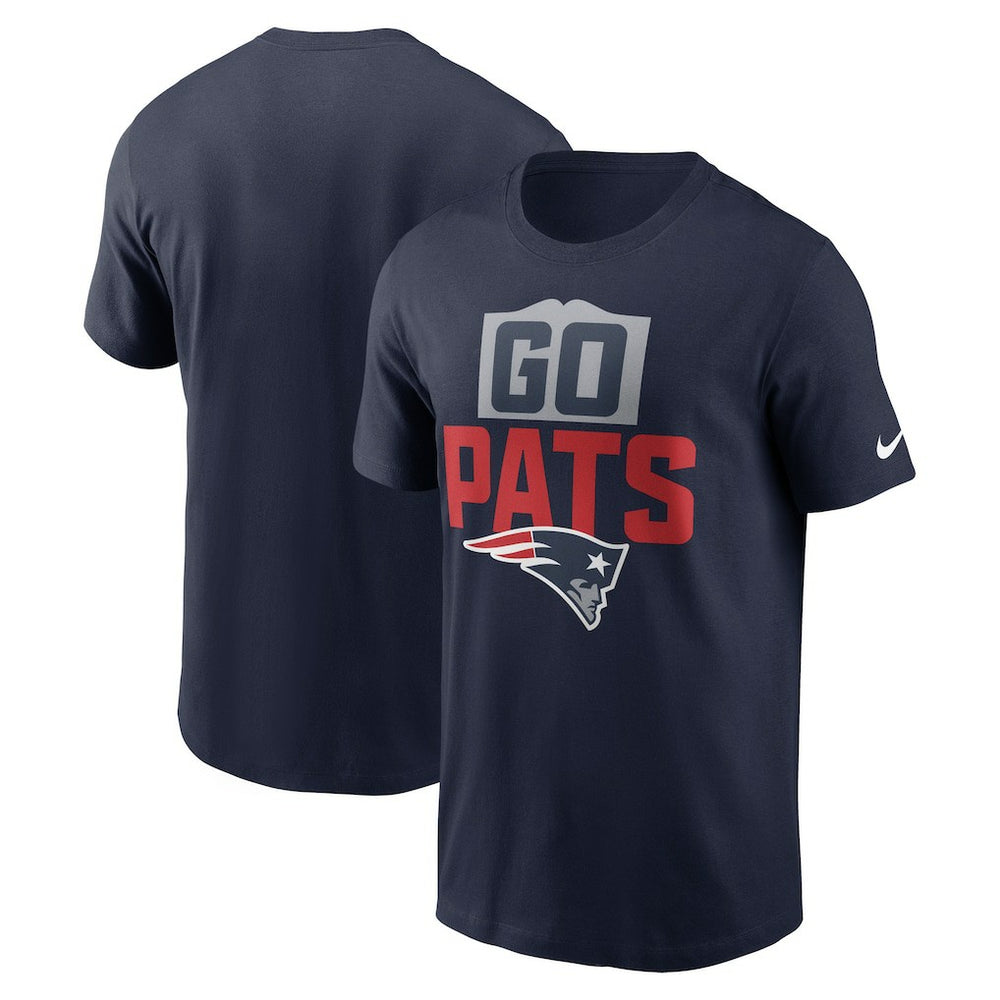 New England Patriots Local Essential T-Shirt - Navy - Nike