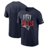 New England Patriots Local Essential T-Shirt - Navy - Nike