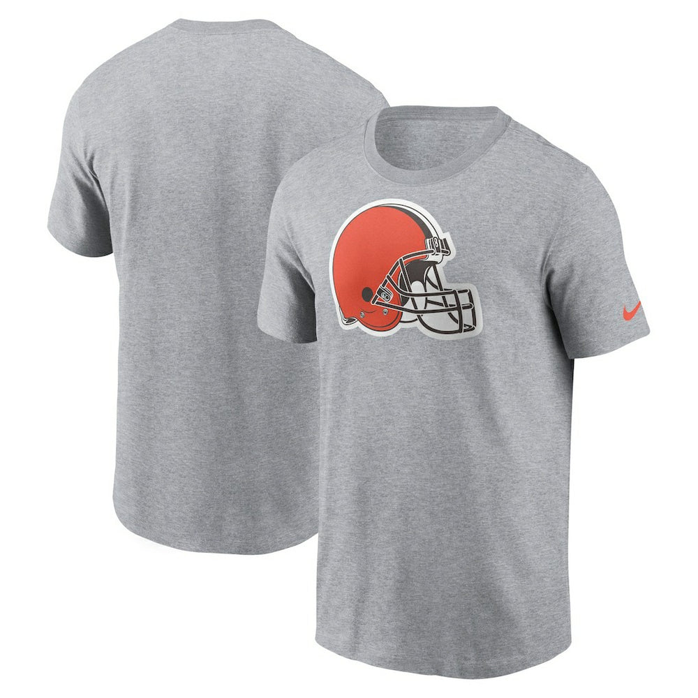 Cleveland Browns Logo Essential T-Shirt - Gray - Nike