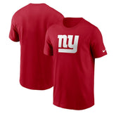 New York Giants Primetime Logo Essential T-Shirt - Red - Nike