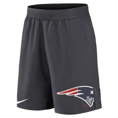 New England Patriots Stretch Performance Shorts - Anthracite - Nike