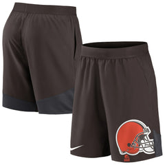 Cleveland Browns Stretch Performance Shorts - Brown - Nike