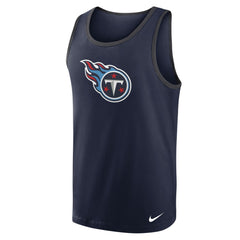 Tennessee Titans Tri-Blend Tank Top - Navy - Nike