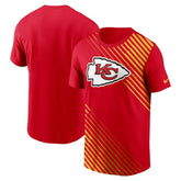 Kansas City Chiefs Yard Line Fashion Asbury T-Shirt - Red - Nike