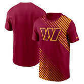 Washington Commanders Yard Line Fashion Asbury T-Shirt - Burgundy - Nike