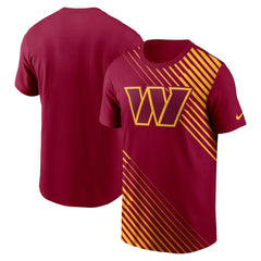Washington Commanders Yard Line Fashion Asbury T-Shirt - Burgundy - Nike