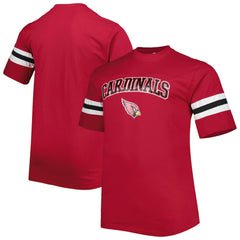 Arizona Cardinals Big & Tall Arm Stripe T-Shirt - Cardinal - NFL