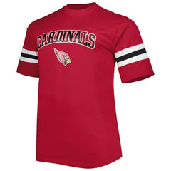 Arizona Cardinals Big & Tall Arm Stripe T-Shirt - Cardinal - NFL