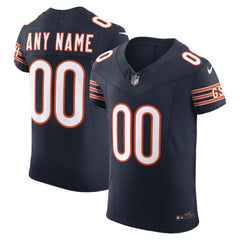 Chicago Bears Vapor F.U.S.E. Elite Custom Jersey - Navy - Nike